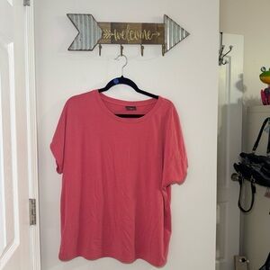 32 Degrees Cool Coral Tee Size Large